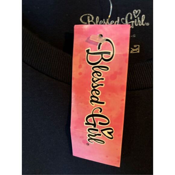 Christmas Blessed Girl Plus Size Tee 2X - Picture 4 of 6